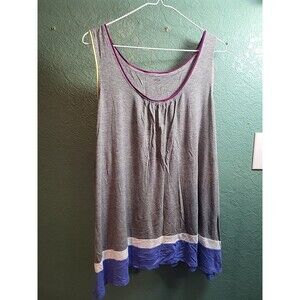 Athletic Works 2XL Tri Blend Tank Grey. Lot Of 2. Pink, Grey, Blue. Sleeveless T